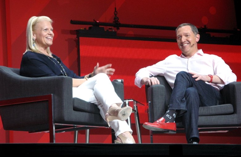 IBM CEO Ginni Rometty and Red Hat CEO Jim Whitehurst spoke at the Red Hat Summit 2019 keynote