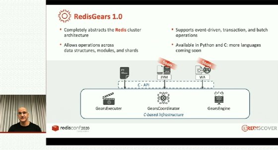 Yiftach Shoolman, Redis Labs co-founder and CTO, at RedisConf virtual conference.