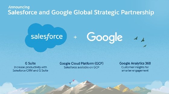 Salesforce announced at Dreamforce 18 that it will sell Google Marketing Platform products.
