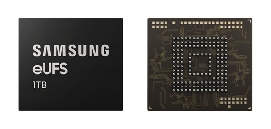 Samsung's 1 TB embedded Universal Flash Storage 2.1