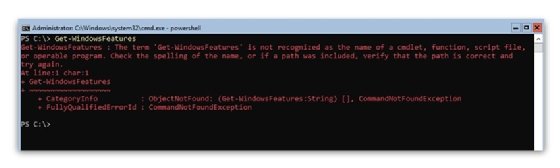 PowerShell error message