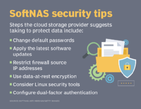 SoftNAS security tips