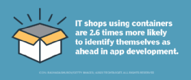 Container use and app development