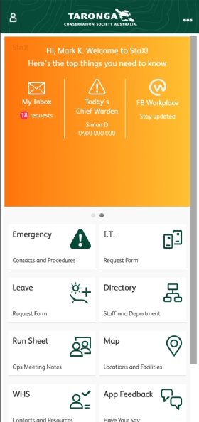 Taronga Conservation Society Australia developed a mobile application to transform old paper-based business processes. 