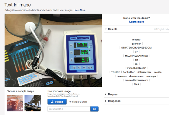 Amazon Rekognition test