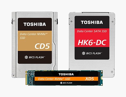 New Toshiba NVMe SSDs