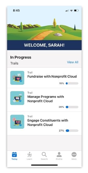 Trailhead Go app screenshot