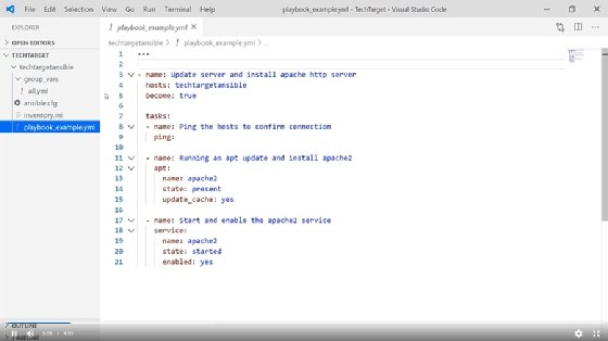Ansible playbook to dry run