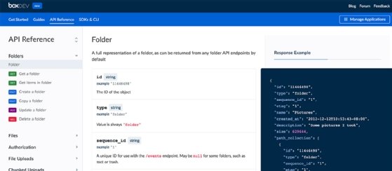 BoxDev API documentation.
