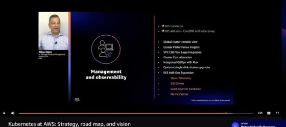 AWS EKS roadmap