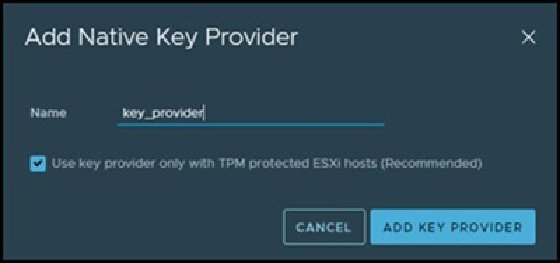 TPM ESXi hosts