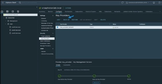 native key provider
