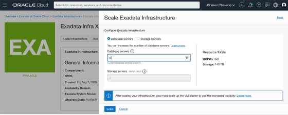 Oracle Exadata Cloud Service