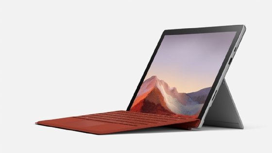 Photo of Windows Surface Pro tablet.