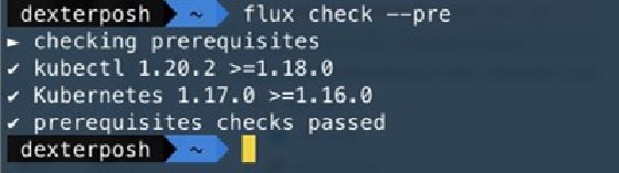 Flux installation prerequisite check