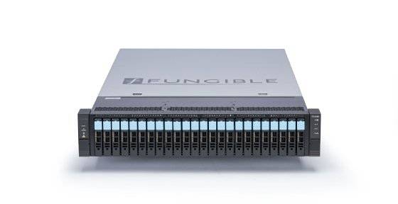 Fungible storage cluster node
