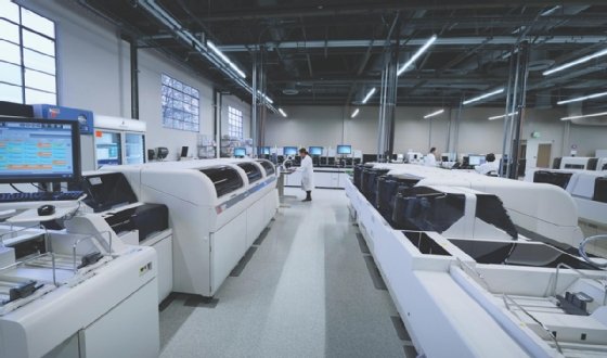 Photo of the Ascend Clinical testing laboratory