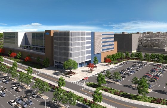 Rendering of the new Intel processor facilities slated for Licking County, Ohio.