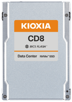 Kioxia CD8 is a PCIe Gen 5 SSD in a common form factor.