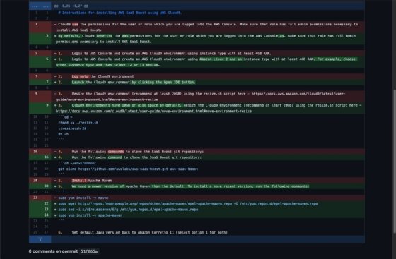 AWS SaaS Boost installation