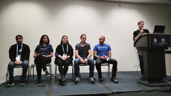 KubeCon end user panel