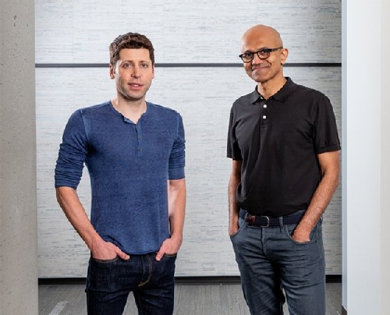 Sam Altman, Satya Nadella, Microsoft, OpenAI