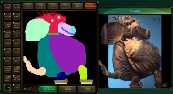 Google AI art, Chimera Painter