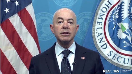 DHS' Alejandro Mayorkas discusses ransomware during an RSA Conference webcast.