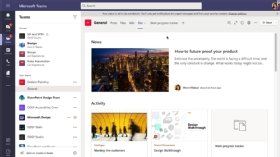 Microsoft Teams channels becoming a place to access business applications