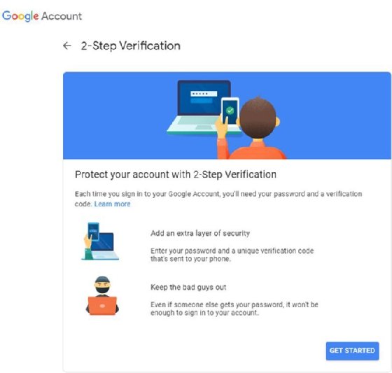 Chromebook 2FA setup