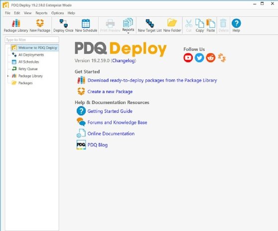 PDQ Deploy patch manager