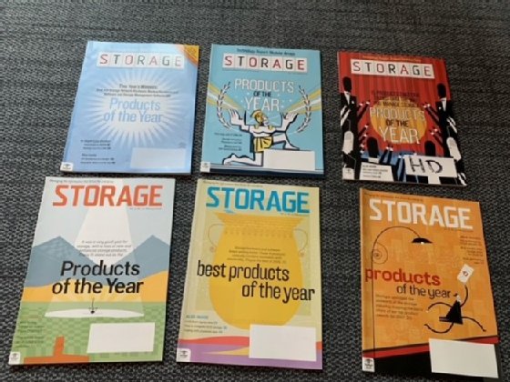 'Storage' magazine Products of the Year covers