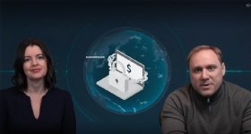 Sandra Joyce and Dmitri Alperovitch at RSA