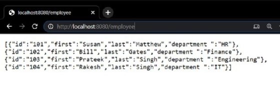 The REST API is accessible and returns correct data.