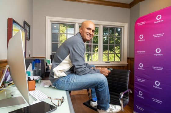 Portrait photo of Raj Verma, CEO of SingleStore