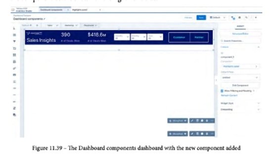 Table CRM dashboard