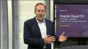 Oracle's Rob Tarkoff at a 2020 virtual summit