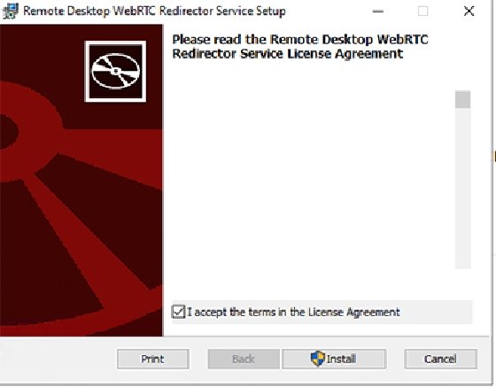 WebSocket Service installation