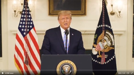 Donald Trump video screenshot