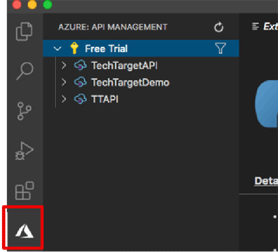 Create an API in VS Code - step 1