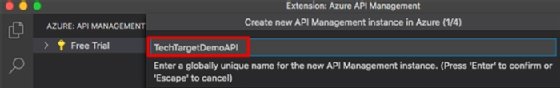 Create an API in VS Code - step 4
