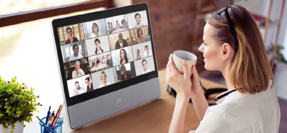 Webex meeting on Cisco desktop hardware
