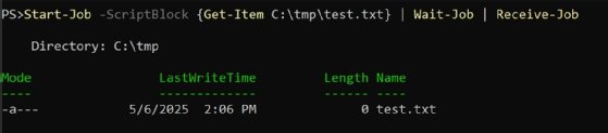 output file details