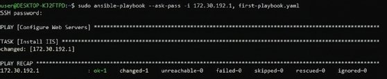 Ansible server management
