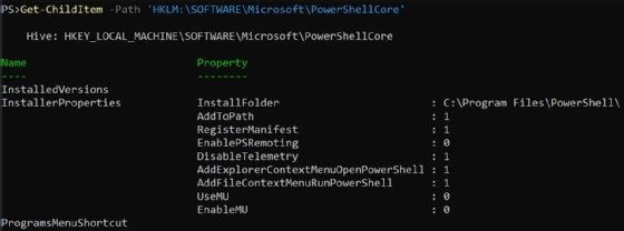 Get-ChildItem parameters