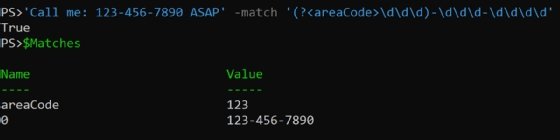 regular expressions name assignments