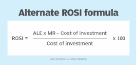 alternate ROSI formula