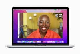 A FaceTime call