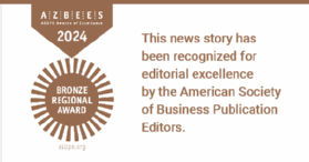 Image depicting ASBPE 2024 regional bronze award recognition