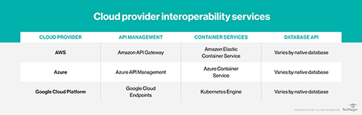 cloud provider interoperability services